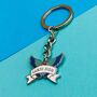 Carpe Diem Seize The Day Latin Motto Enamel Keyring, thumbnail 1 of 4