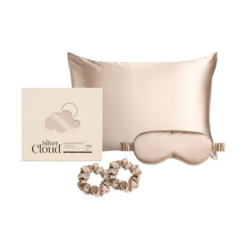 Silver Cloud Caramel Satin Giftset Infused With Silver Ions, 2 of 4