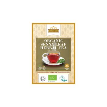 Ausha Organic Senna Leaf Tea 20 Bags Laxative Tea For Constipation Relief, 2 of 12