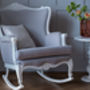 Belle Hand Carved Rocking Chair From Lilies And Lions, thumbnail 1 of 2