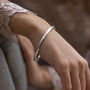 Sterling Silver Classic Bangle, thumbnail 3 of 9