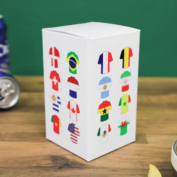 Personalised World Cup Supporters Printed Pint Glass, 5 of 8