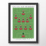 Sunderland 1973 Fa Cup Winners Poster, thumbnail 8 of 8