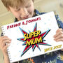 Superhero Mum's Book Of Photos And Special Memories, thumbnail 1 of 6