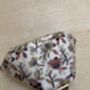 Amber Statement Handcrafted Floral Clutch Bag, thumbnail 3 of 4