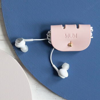 Personalised Leather Cable Tidy, 6 of 11