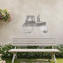 Tractor Metal Wall Art Gift For Farm Garden Decor Lovers, thumbnail 6 of 10