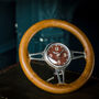 Hawthorn Steering Wheel Desk Clock, thumbnail 1 of 3