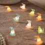20 Pastel Easter Bunny Battery Fairy Lights, thumbnail 1 of 3