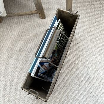 Vintage Military Ammunition Storage Box Magazine Holder, 6 of 7