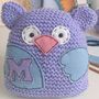 Personalised Little Owl Knitting Pattern, thumbnail 1 of 1