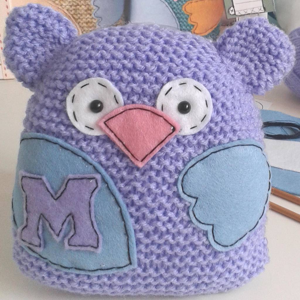 Personalised Little Owl Knitting Pattern