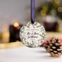 First Christmas As Mr And Mrs Personalised Ceramic Gift, thumbnail 5 of 8