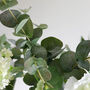 Faux White And Green Flower Arrangement, thumbnail 3 of 4