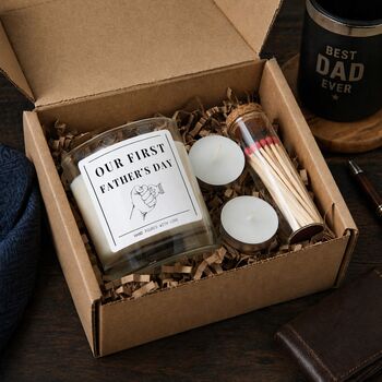 Our First Father’s Day Candle, New Dad Gift From Baby, 3 of 6