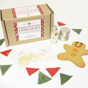 Make Your Own Christmas Cookie Flavour Lip Balm Kit, 2 of 3