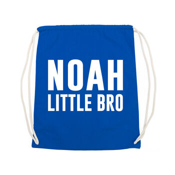 Boy's Personalised Brother Gym Bag, 7 of 12