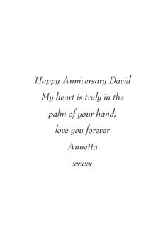 Hand In Heart Anniversary Card, 3 of 3