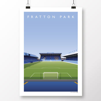 Portsmouth Fc Fratton Park Fratton End Poster, 2 of 8