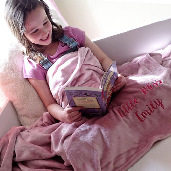 Personalised Master / Little Miss Children's Blanket, 2 of 8