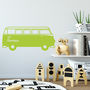 Personalised Campervan Wall Sticker Travel Gift Home, thumbnail 1 of 2