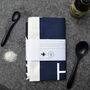'Eat Haggis And Ceilidh On' Navy Tea Towel, thumbnail 2 of 2