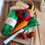 Pretend Play Felt Food Vegetable Collection, thumbnail 1 of 3