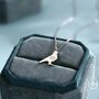 Pigeon Charm Hoops And Pendant Necklace In Sterling Silver, thumbnail 4 of 11