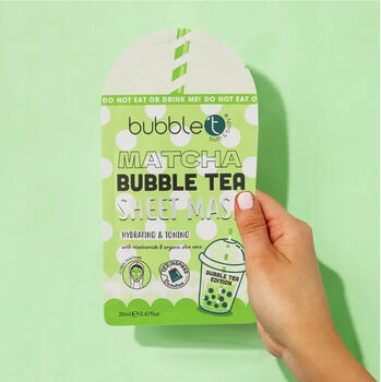 Bubble Tea Matcha Hydrating Sheet Face Mask, 2 of 5