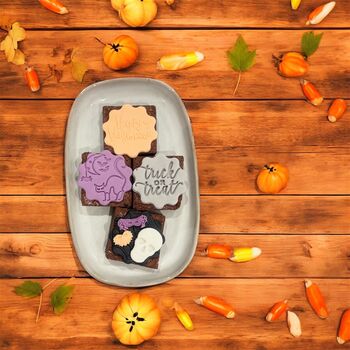 Halloween Belgian Chocolate Brownie Gift Box, 5 of 5
