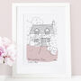 Personalised Home Sketch, thumbnail 1 of 7