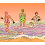 Batoko Wild Swimmers With Seal , Greetings Card, thumbnail 1 of 2
