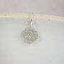 Sterling Silver Dinky Leopard Print Pendant Light, thumbnail 1 of 4