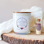 Our First Christmas Engaged Candle Gift, thumbnail 2 of 10