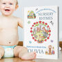 Nursery Rhymes Keepsake Book Personalised For Baby, thumbnail 1 of 12