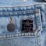 Cat Appreciation Tribe Enamel Pin C.A.T Member, thumbnail 3 of 5