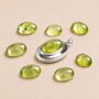 Personalised Sterling Silver Peridot Gemstone Photo Locket Necklace, thumbnail 2 of 6