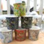 Set Of Six Palace Mugs In Assorted William Morris Designs, thumbnail 1 of 11