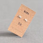 Mama Bear Earrings In Sterling Silver, thumbnail 2 of 10