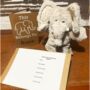 Elephant Hand Puppet With Personalised Passport, thumbnail 1 of 4