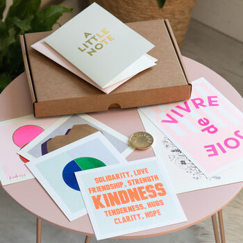 Kindness Pocket Coin And Mini Prints Letterbox Gift, 3 of 6
