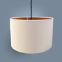 Wooden Lined Bespoke Lampshade, thumbnail 7 of 8