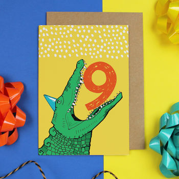 Children's Age Animal Birthday Cards, Age One To 10, 10 of 11