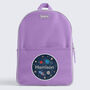 Personalised Space Design Kids Everyday Backpack, thumbnail 8 of 8