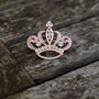 British Royal Intricate Crown Brooch, thumbnail 1 of 2