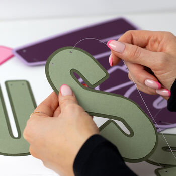 Custom Colour Welcome Home Banner, 3 of 5