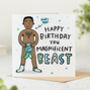 'Magnificent Beast' Birthday Card, thumbnail 11 of 11