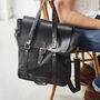 Canvas And Leather Holdall Bag, thumbnail 2 of 2