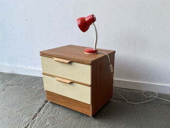 Vintage 1960’s Mid Century Bedside Drawers, 9 of 12