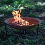 Oxidised Firepit With Black Legs, thumbnail 4 of 4